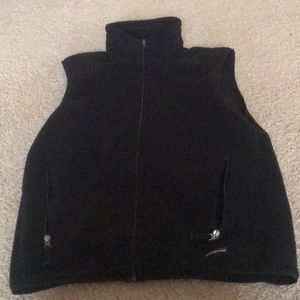 Euc men’s m Patagonia black fleece vest